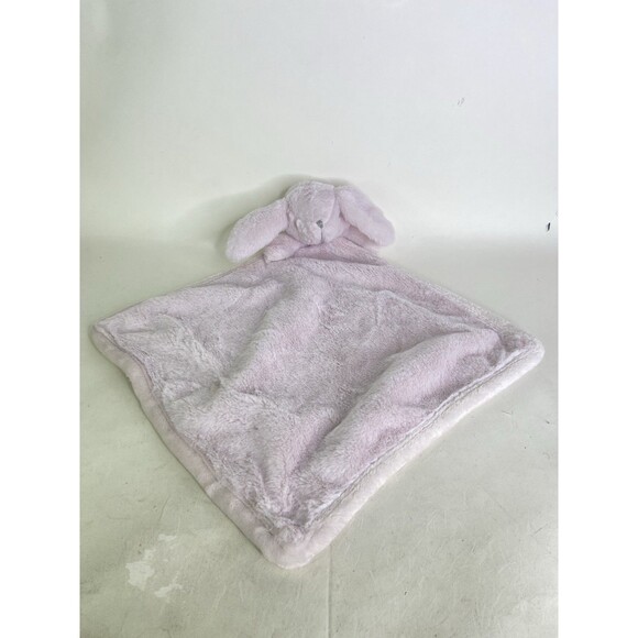 SL Home Fashions Pink Bunny Baby Security Blanket Lovey Plush Rabbit Soft Toy - Picture 1 of 7